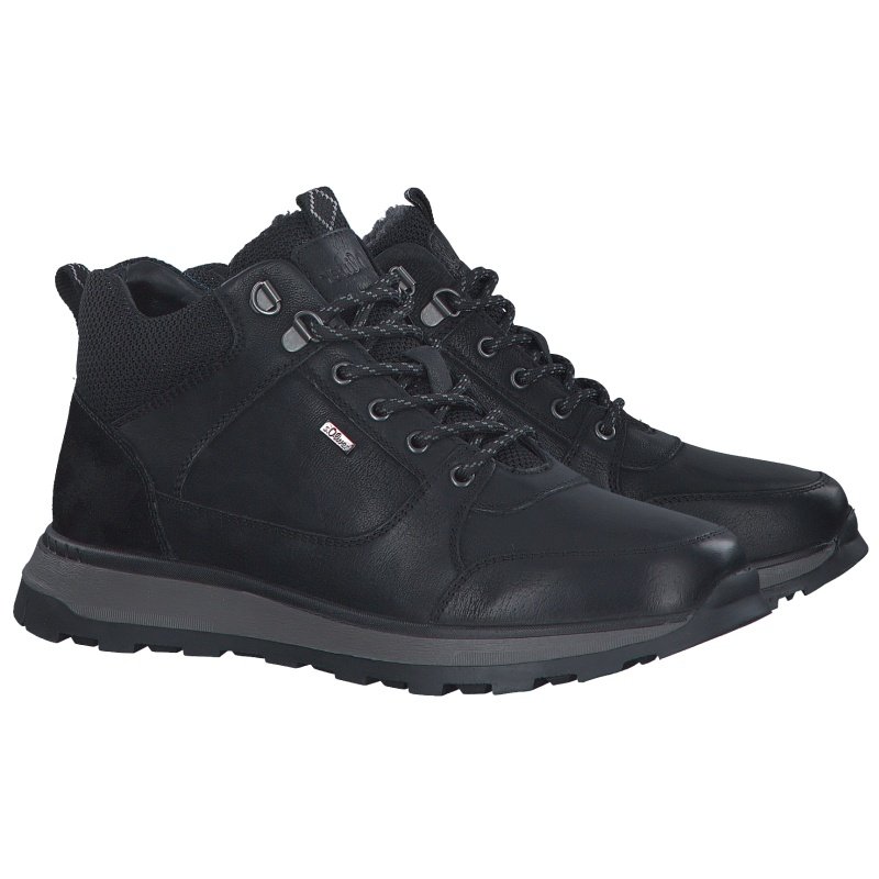 Trzewiki męskie s.Oliver 5-16214-41 001 BLACK 44