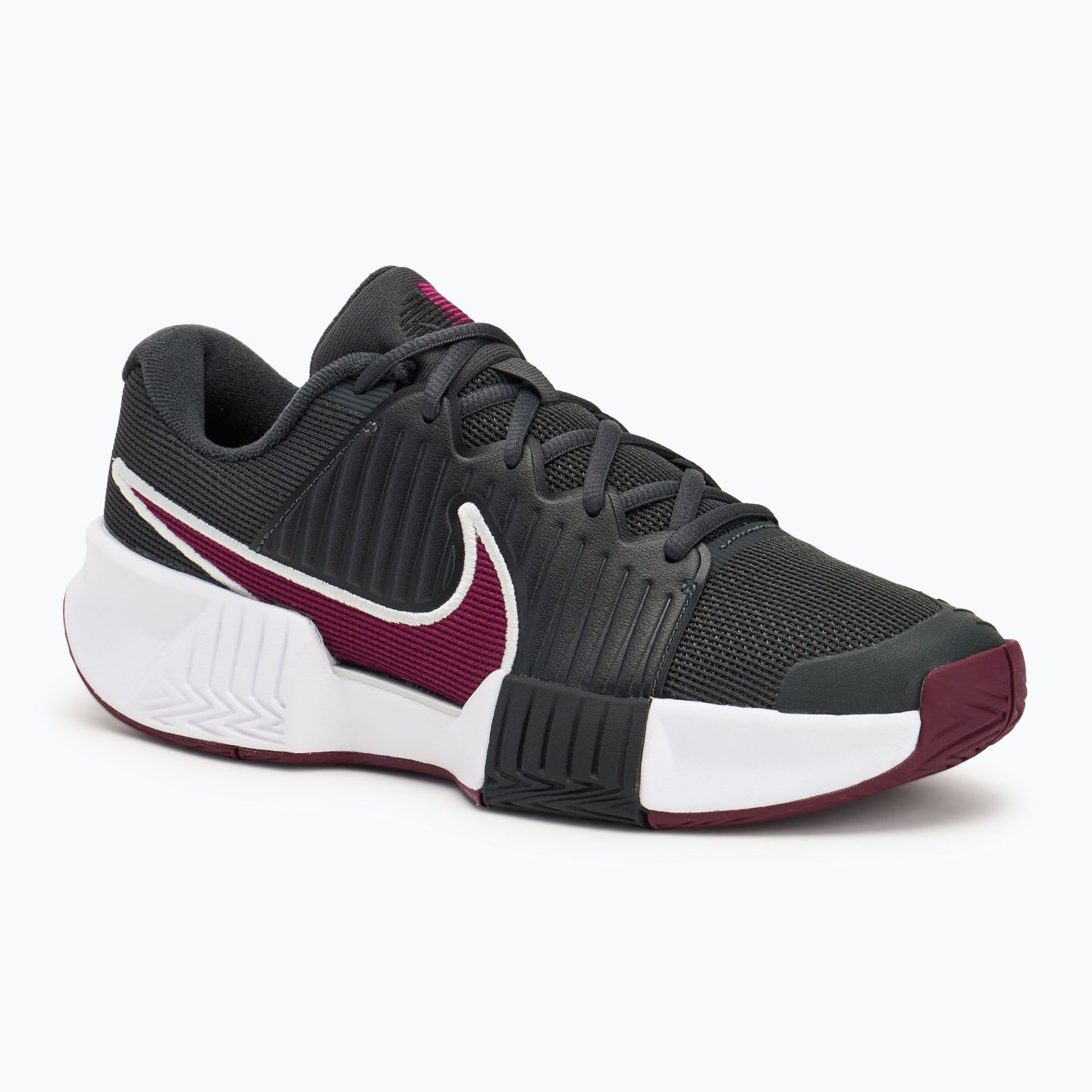 Buty do tenisa męskie Nike GP Challenge Pro dark smoke grey/ black/ photon dust/ sangria WYSYŁKA W 24H 30 DNI NA ZWROT