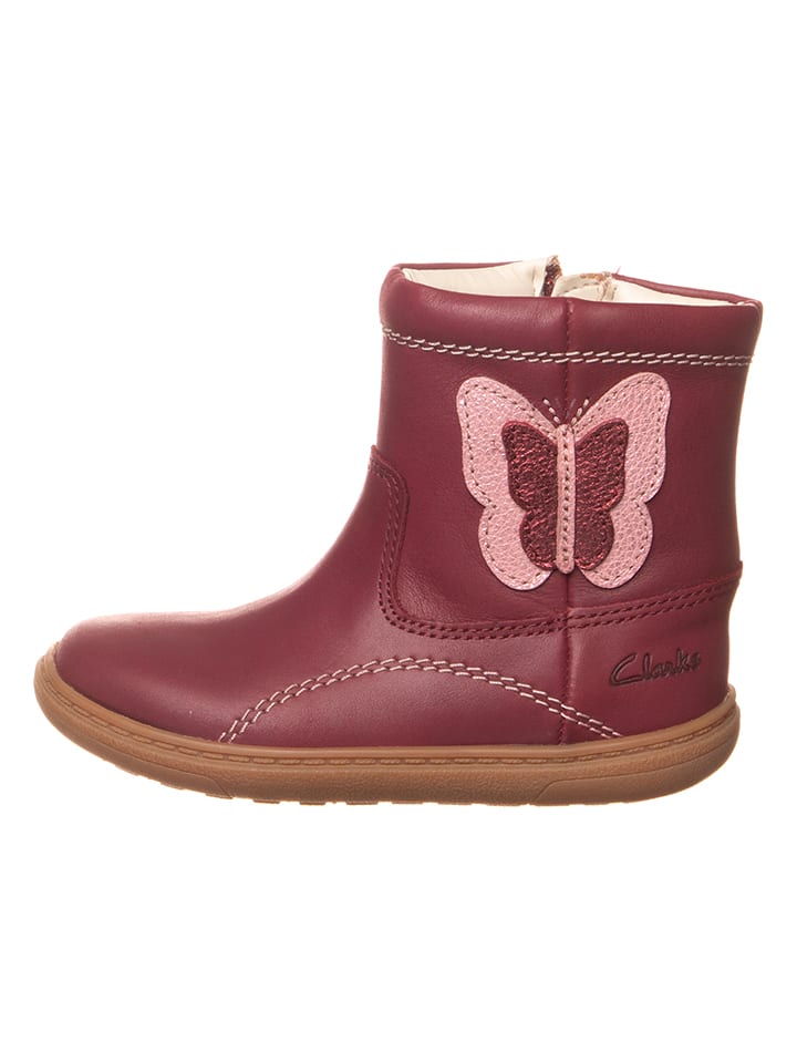 Clarks Skórzane kozaki 