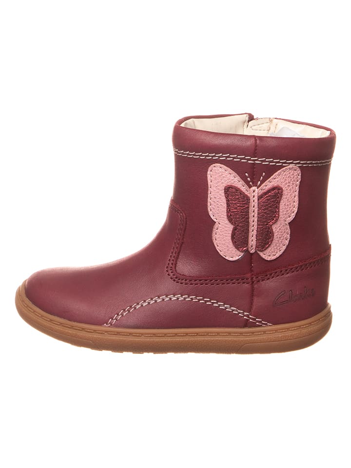 Clarks Skórzane kozaki 