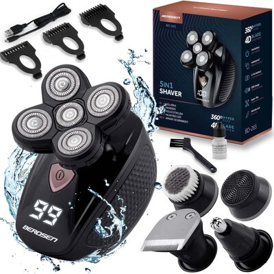 Golarka BERDSEN BD-265 5w1 Na mokro i sucho
