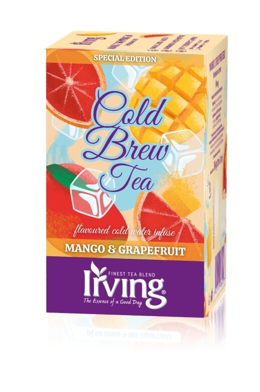 Herbata na zimno Irving Cold brew Tea Mango i grejpfrut 20x1,8g