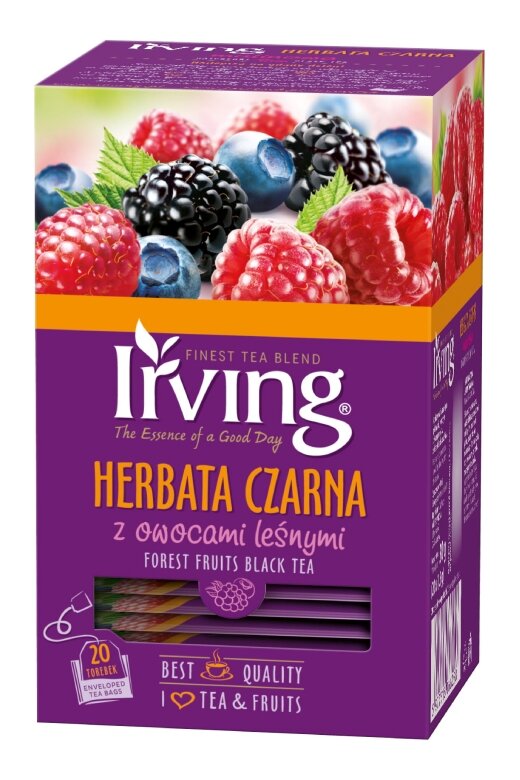 Herbata czarna Irving z owocami leśnymi 20x1,5g