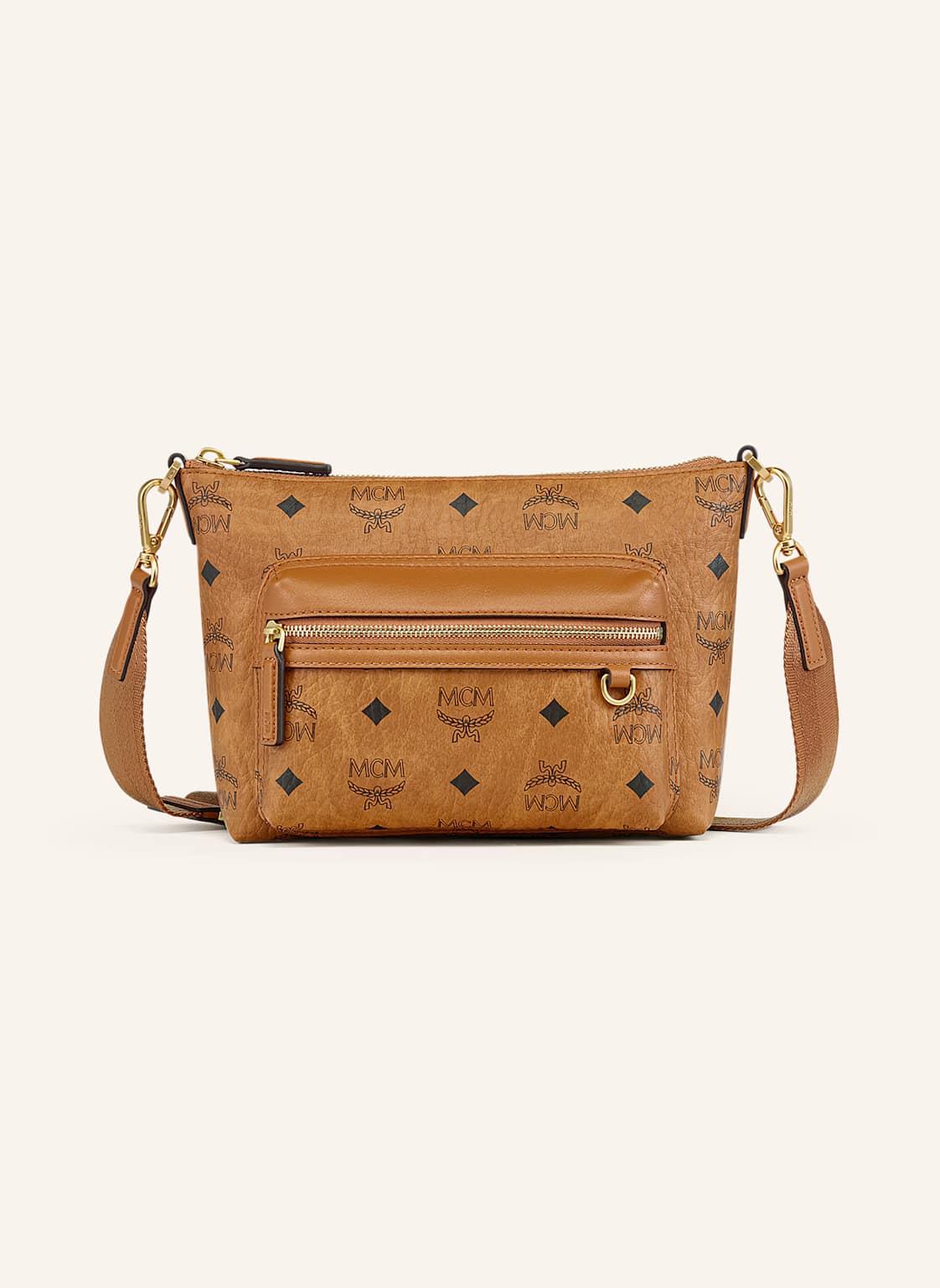 Mcm Torba Na Ramię Aren Visetos braun