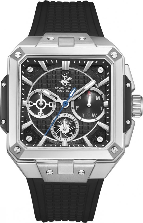 Zegarek męski BEVERLY HILLS BP3742X.351 czarny fashion na prezent