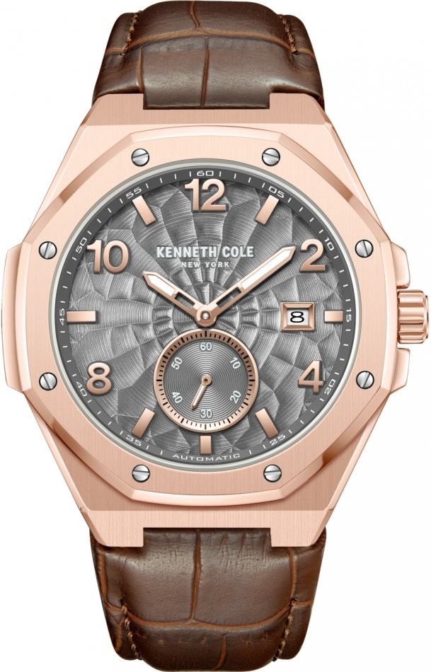 Zegarek męski KENNETH COLE KCWGX0059002 brązowy klasyczny
