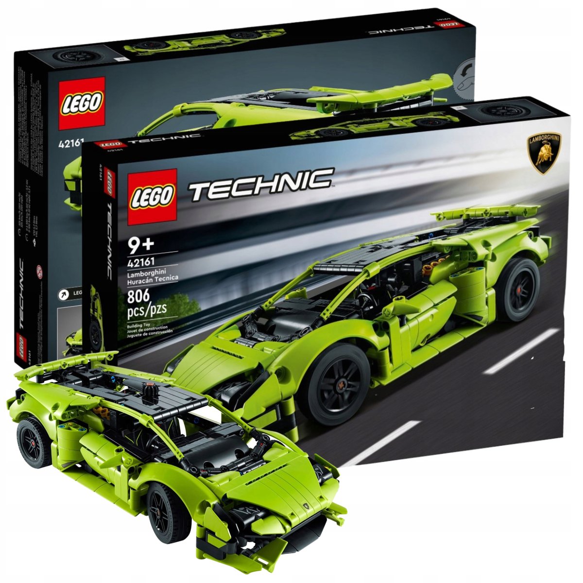LEGO TECHNIC ZESTAW LAMBORGHINI HURACAN TECNICA SAMOCHÓD MODEL PREZENT