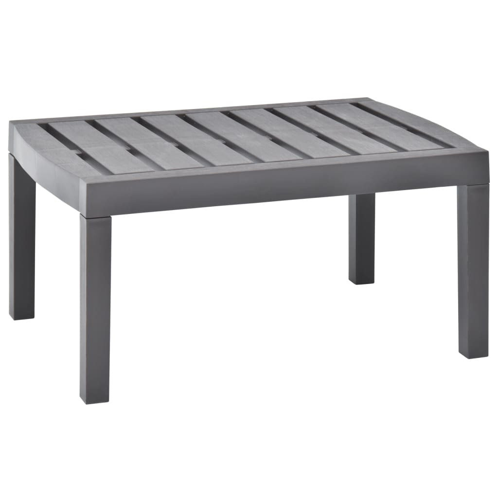 Stolik ogrodowy, mokka, 78x55x38 cm, plastik