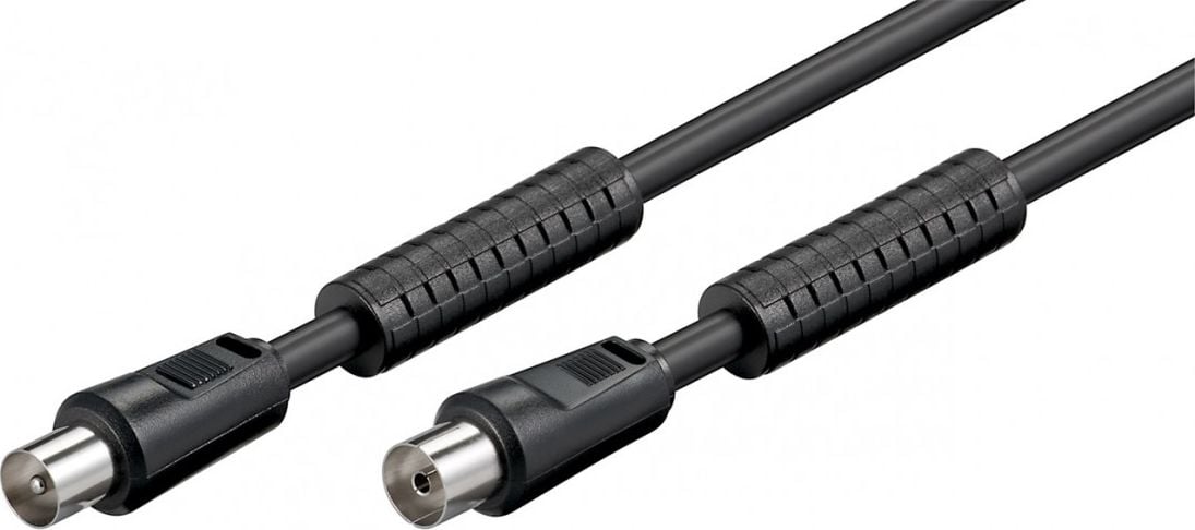 Kabel Goobay Antenowy 2.5m czarny 50729