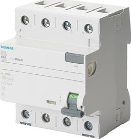 Siemens Wyłącznik różnicowoprądowy 63A 100mA 3+N 400V