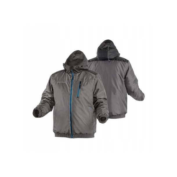 hogert technik MOZEL kurtka ocieplana typu bomber grafitowa XL HT5K242-XL HT5K242-XL