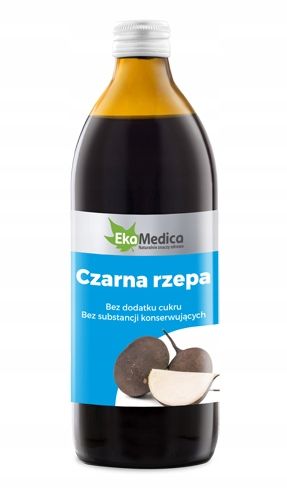 EkaMedica Czarna rzepa sok 500 ml