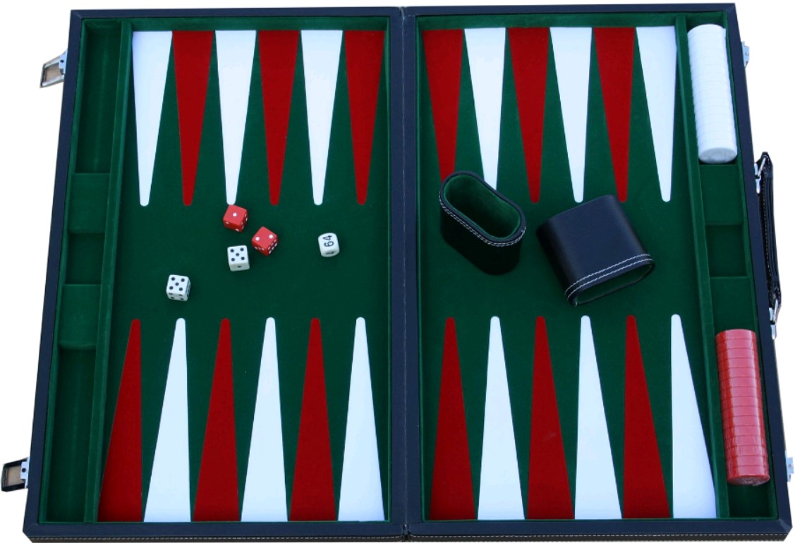 Tryktrak Asmodee Backgammon Vinyl Big