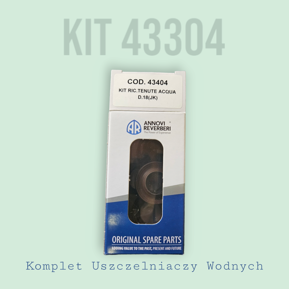 Komplet uszczelnień wodnych KIT 43404 AR Dn.18