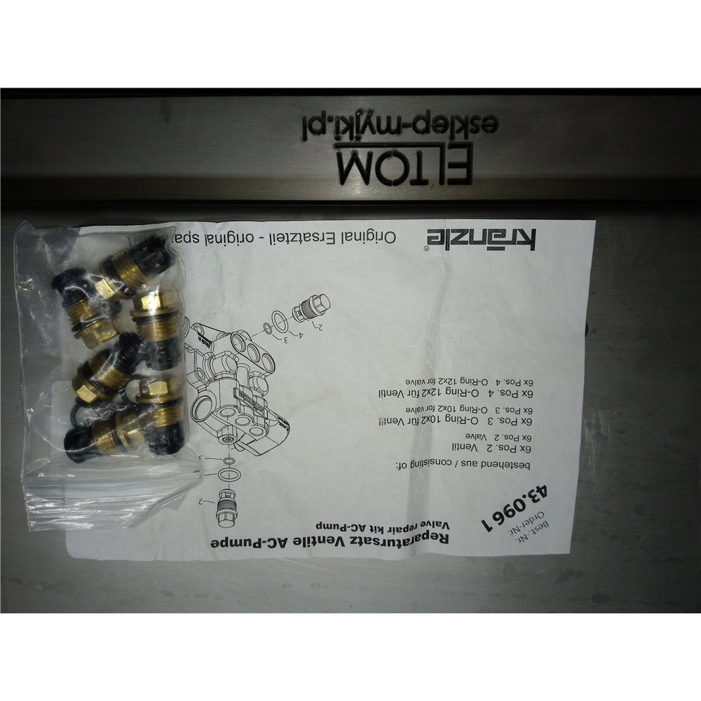 Komplet Zaworków 430961 KRANZLE