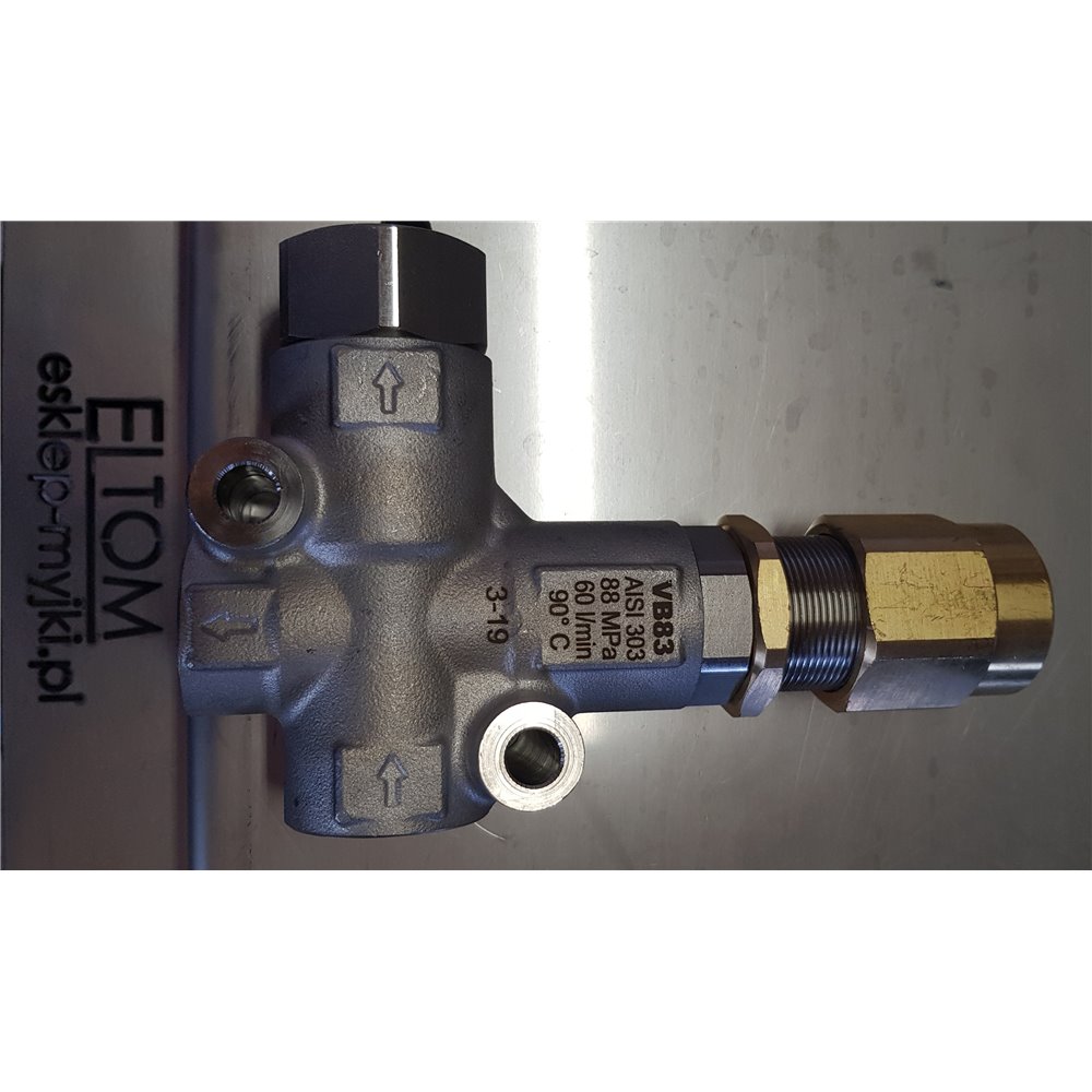 Regulator Ciśnienia - Bay-pass VB 83 (MAKS. 800 BAR)