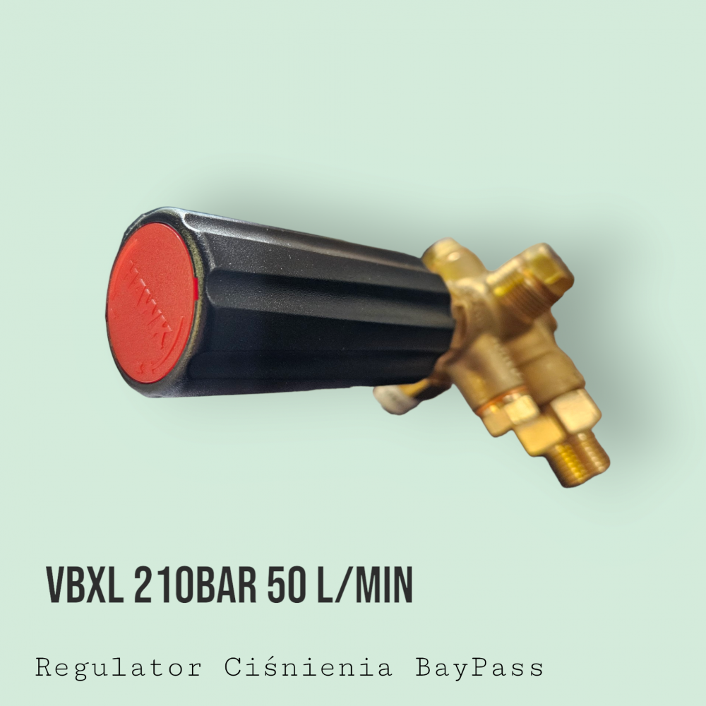 Regulator Ciśnienia VBXL 210bar 50 l/min BayPass HAWK