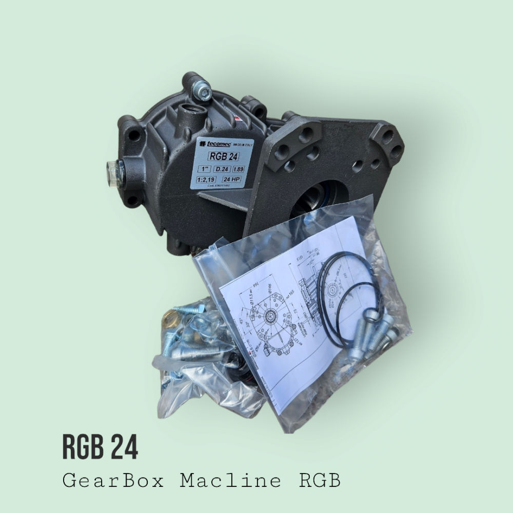 Gearbox Mecline RGB24 30Hp Moc (kW 13-17) - 87 mm