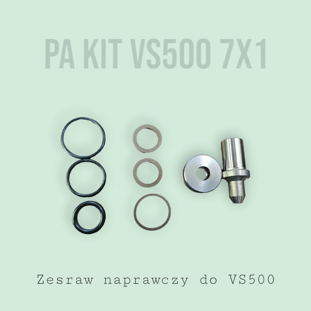 Zestaw naprawczy PA KIT VS500, 7x1pcs.