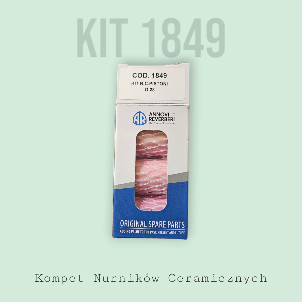 AR KIT 1849 Komplet Nurników Ceramicznych D.28