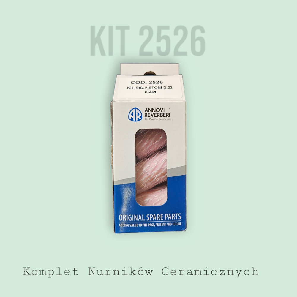 AR KIT 2526 Komplet Nurników Ceramicznych D.22