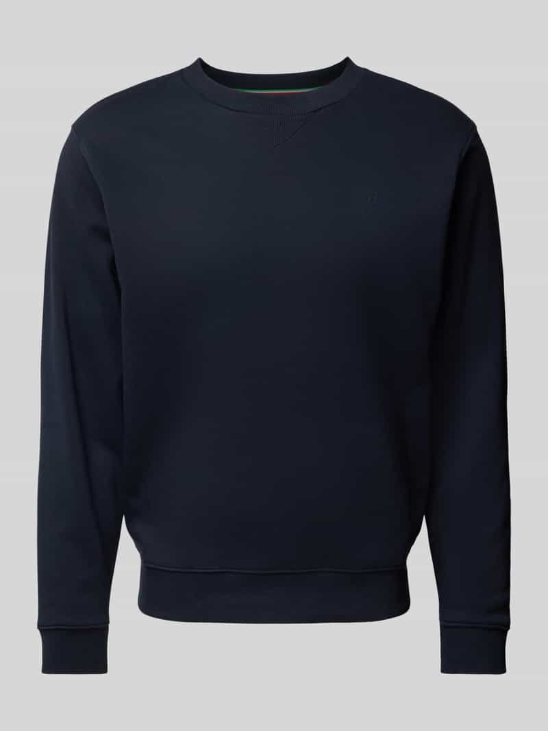 Bluza z prążkowanymi wykończeniami