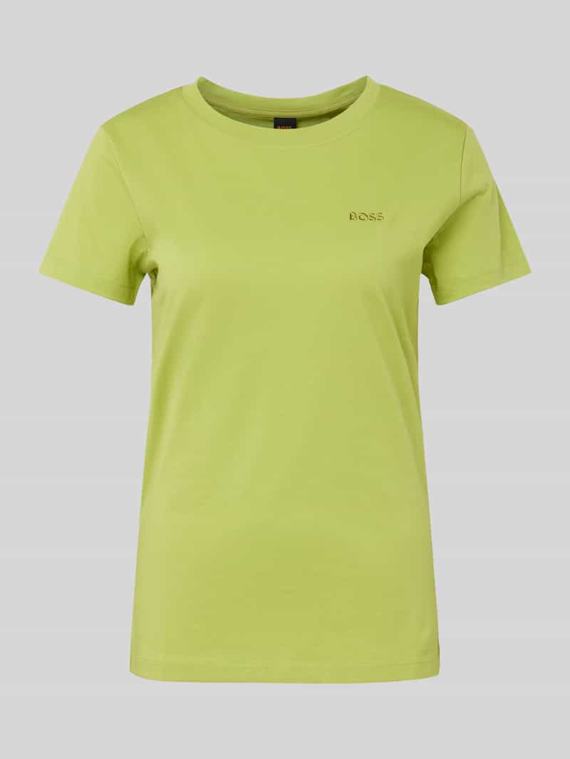 T-shirt z wyhaftowanym logo model ‘Esogo’