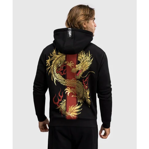 Venum x Tekken Bluza Z Kapturem Hoodie Marshall Law Black/Red/Gold
