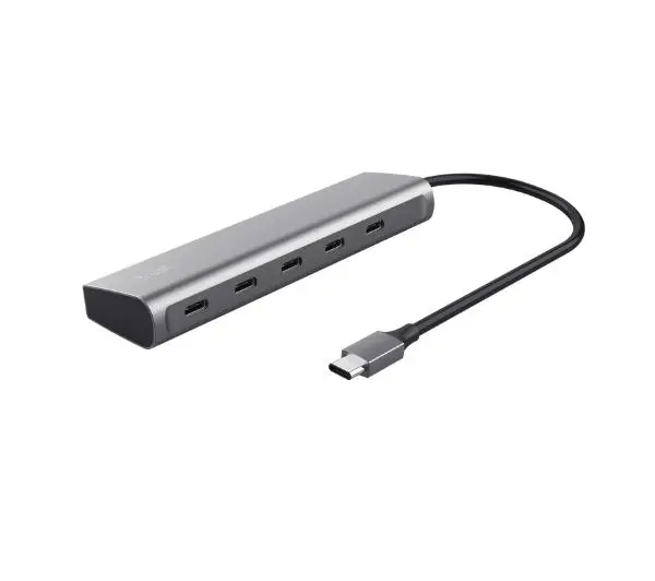 Trust Halyx 5xUSB-C Szary