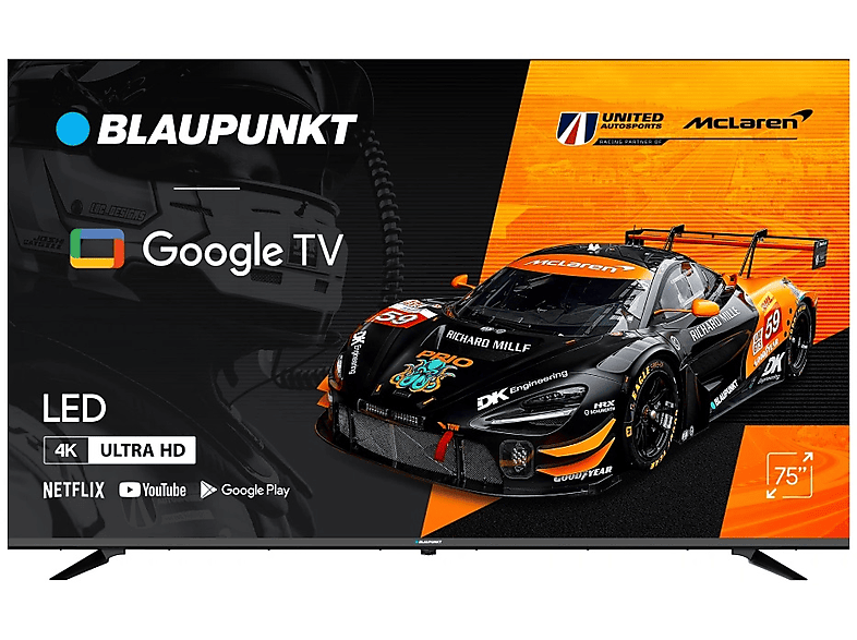 BLAUPUNKT 75UGC5500S 75'' 4K Google TV