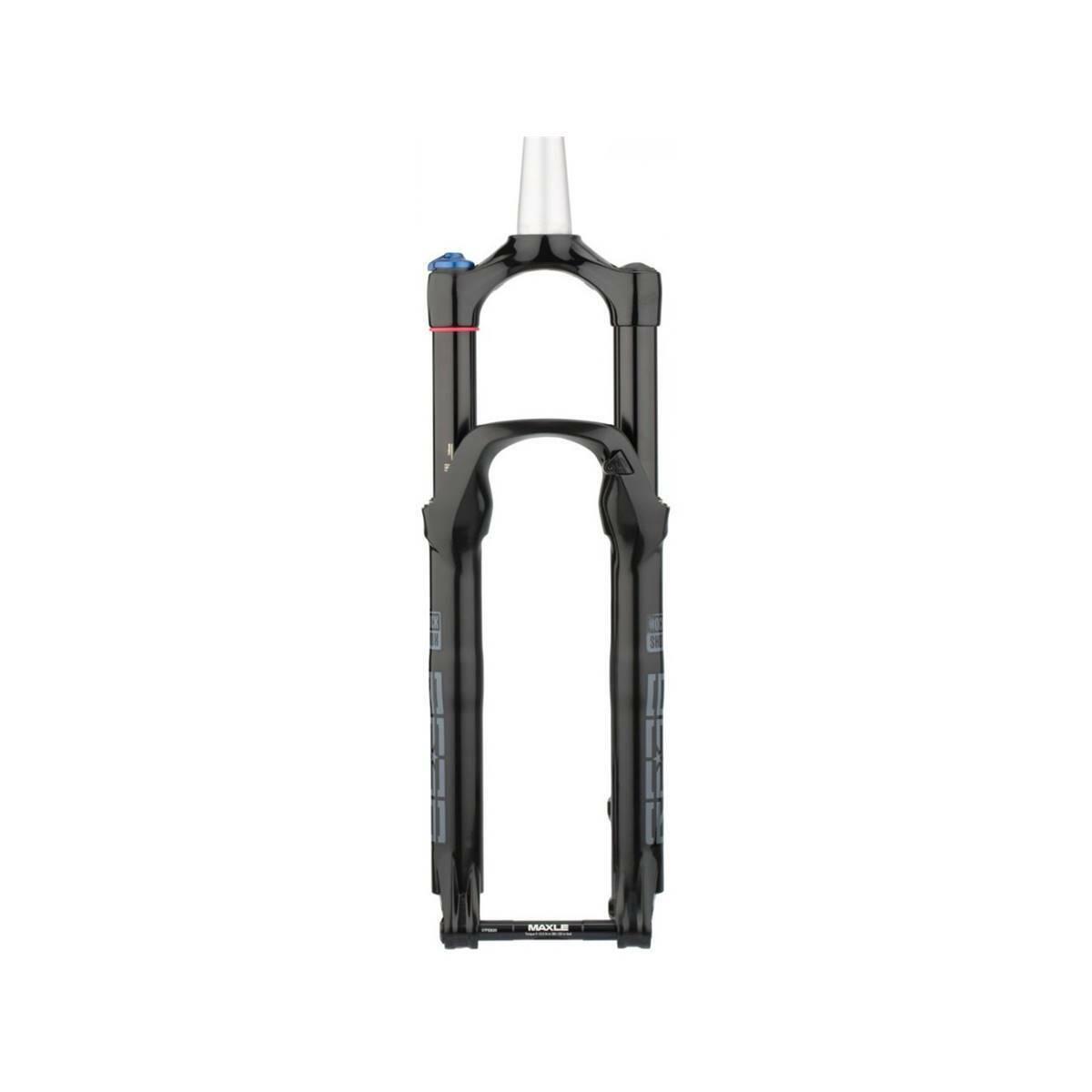 RockShox Reba RL 100 mm - 100/15 mm, stożkowy 28,6 mm, widelec sterowany, czarny połysk (26)