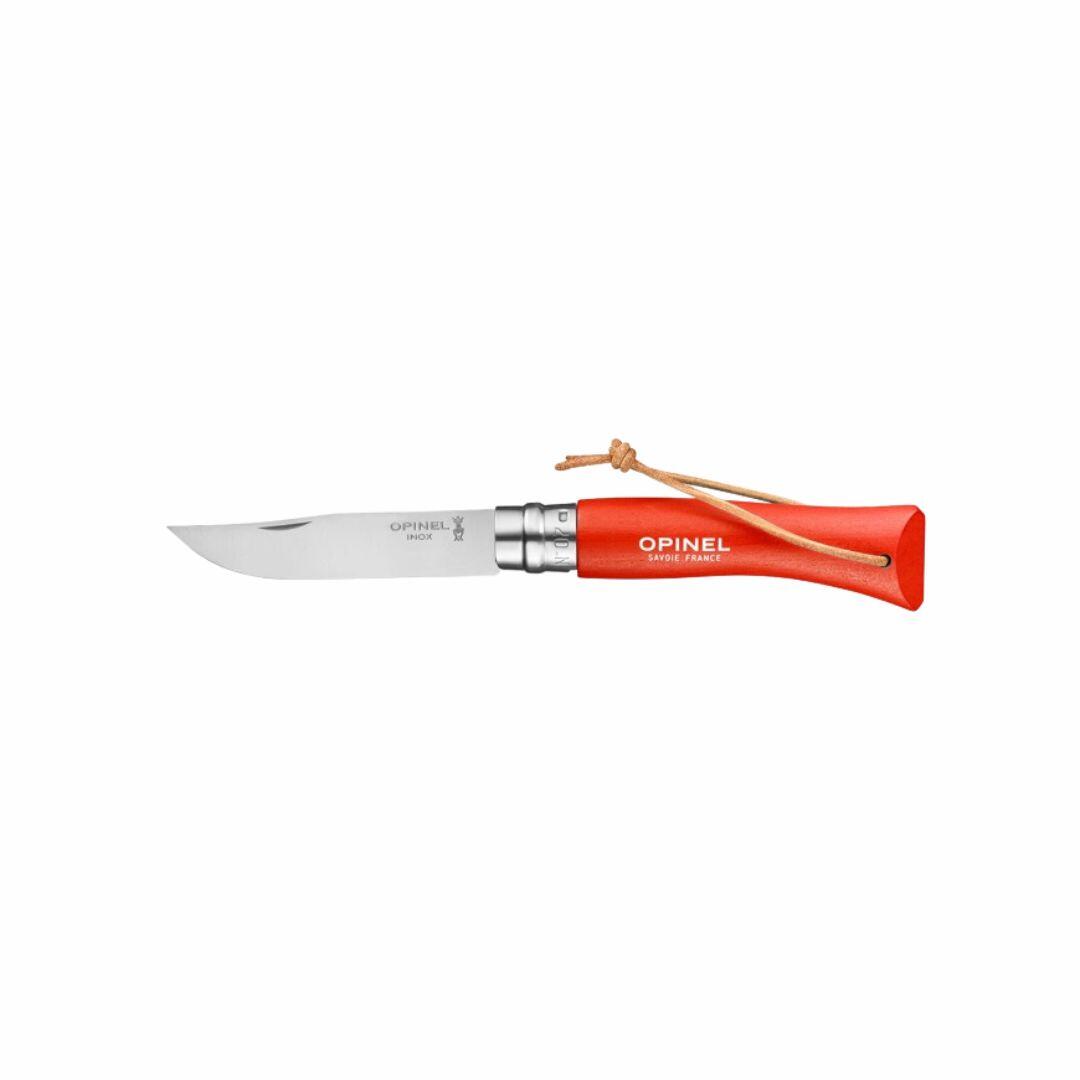 Opinel OPINEL O002208 254487 TRADICIÓN COLORAMA, srebrny, nr 7