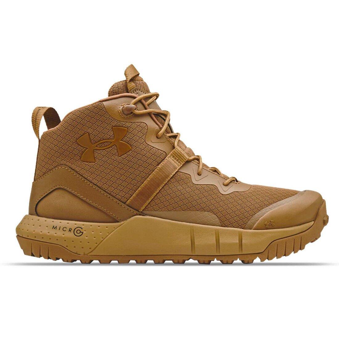 Buty męskie Under Armour Micro G Valsetz Mid Rozmiar butów (UE): 45 / Kolor: beżowy