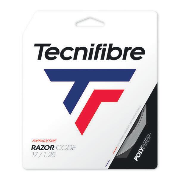 Naciąg tenisowy Tecnifibre  Razor Code White (12 m)  1,20 mm