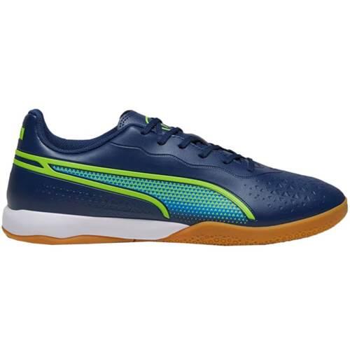 Buty piłkarskie Puma King Match IT M 107261 (kolor Granatowy, rozmiar 43)
