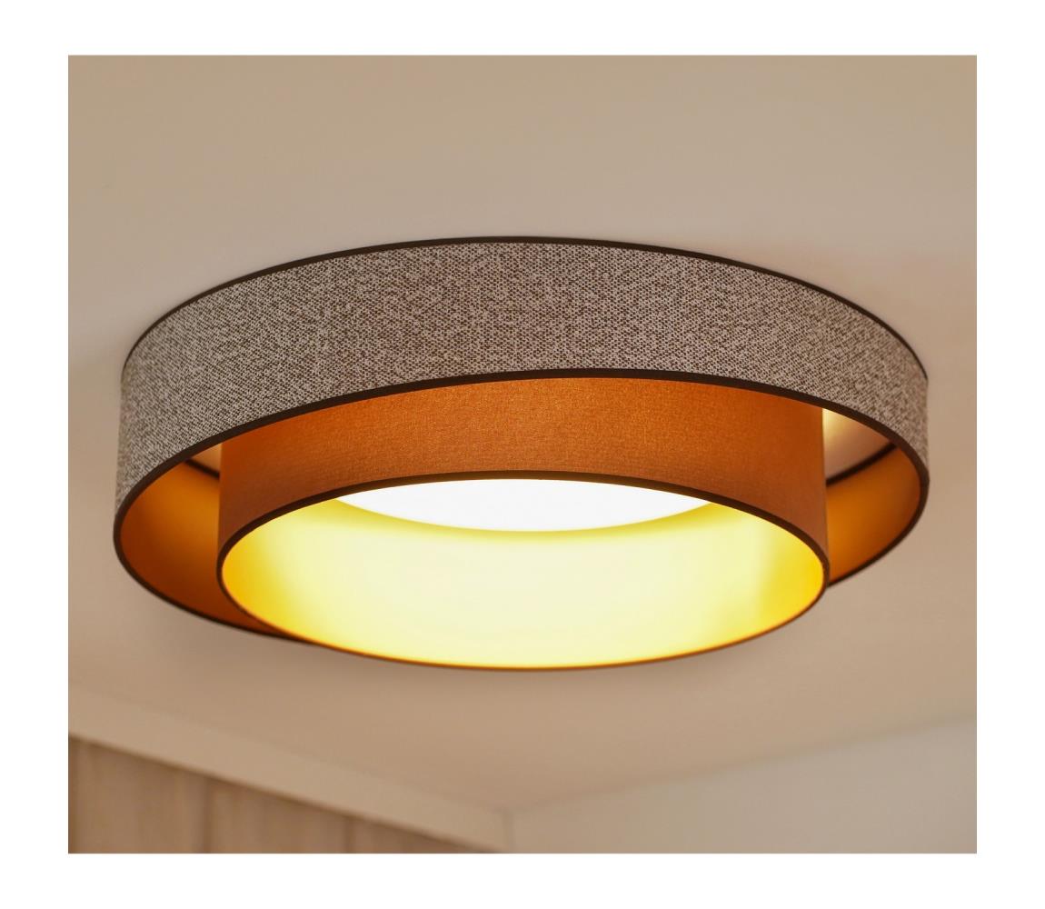 Brilagi - LED Plafon VEGAS SHINE LED/24W/230V śr. 60 cm brązowy