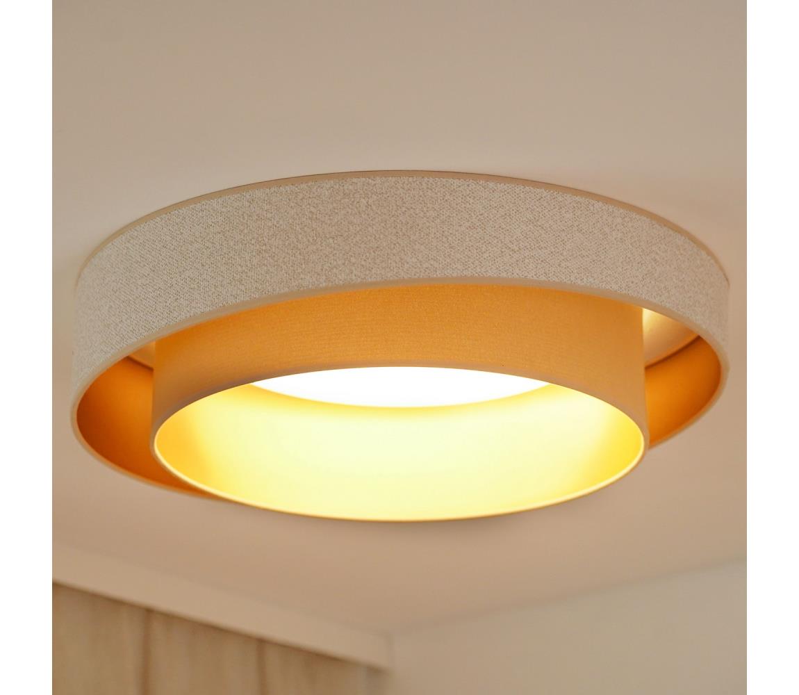 Brilagi - Ściemnialne oświetlenie LED VEGAS SHINE LED/24W/230V kremowe/beżowe + pilot