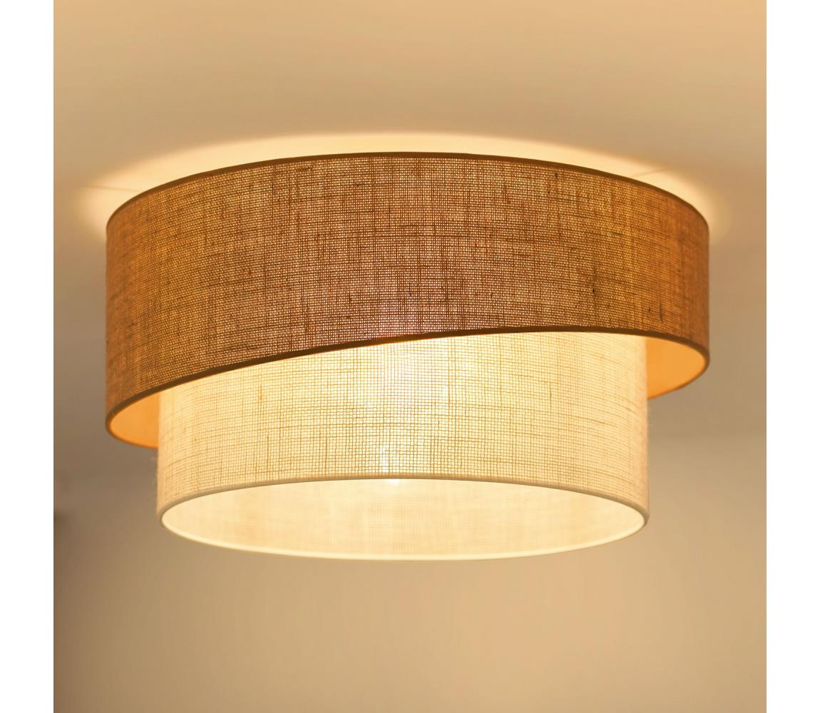 Brilagi - Lampa sufitowa SHINE 1xE27/15W/230V śr. 50 cm beżowa/kremowa