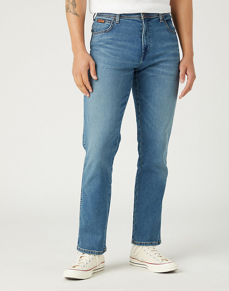 Męskie spodnie jeansowe proste Wrangler TEXAS W32 L32