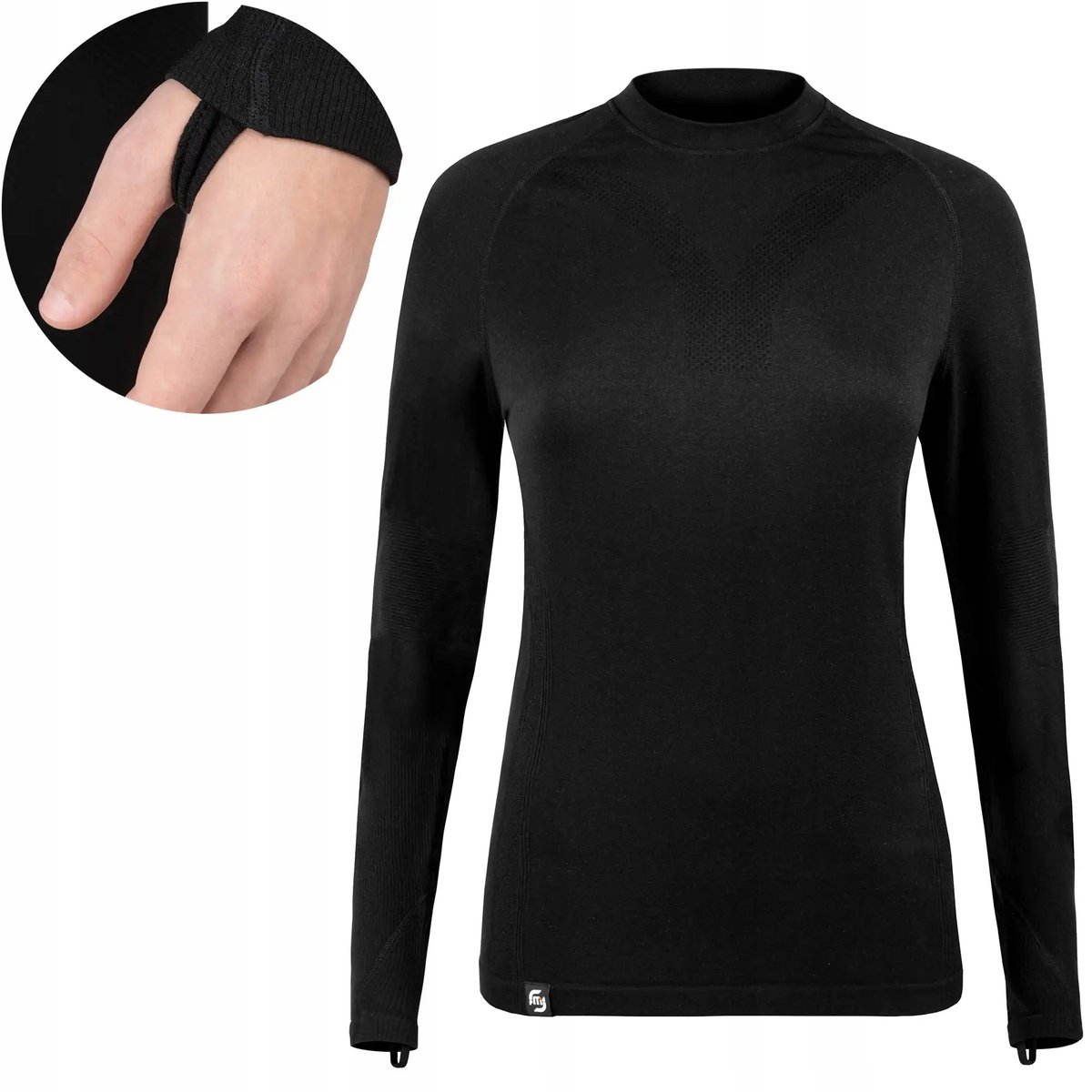 Odzież termoaktywna koszulka bluzka damska longsleeve oddychająca L