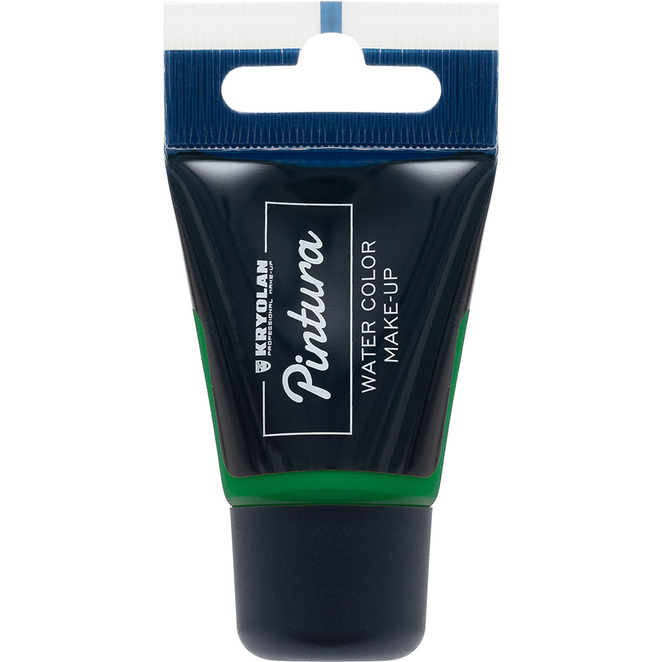 Kryolan, Pintura Water color Make-up, farba do malowania dzieci, zielona
