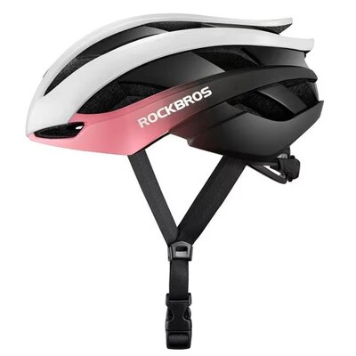 Kask rowerowy ROCKBROS 10110004007 Niebiesko-różowy Szosowy (rozmiar L)