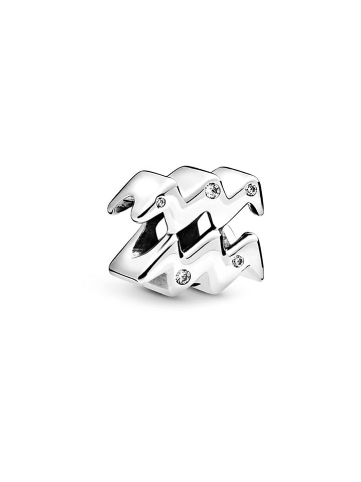 Pandora Srebrny charms z cyrkoniami