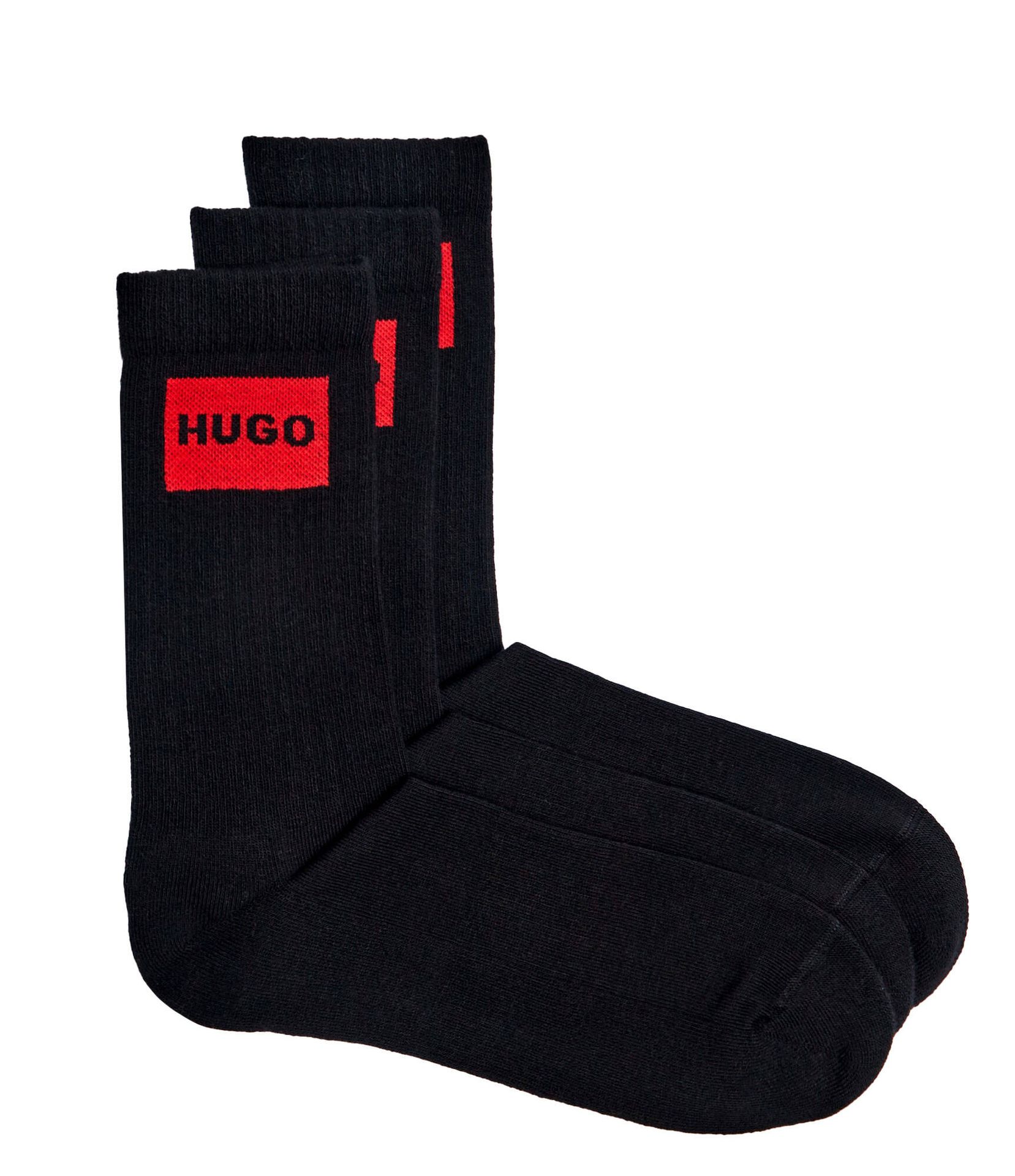 Hugo Bodywear Skarpety 3-pack 3P QS RIB LABEL CC
