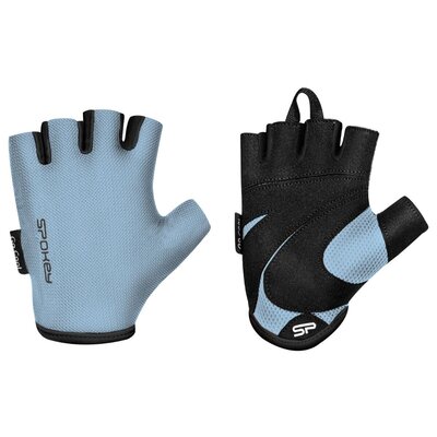 Rękawice fitness SPOKEY Lady fit ( L) Czarno-niebieski