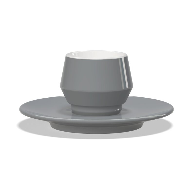 Filiżanka do kawy Club House Maniko 120 ml - Szara