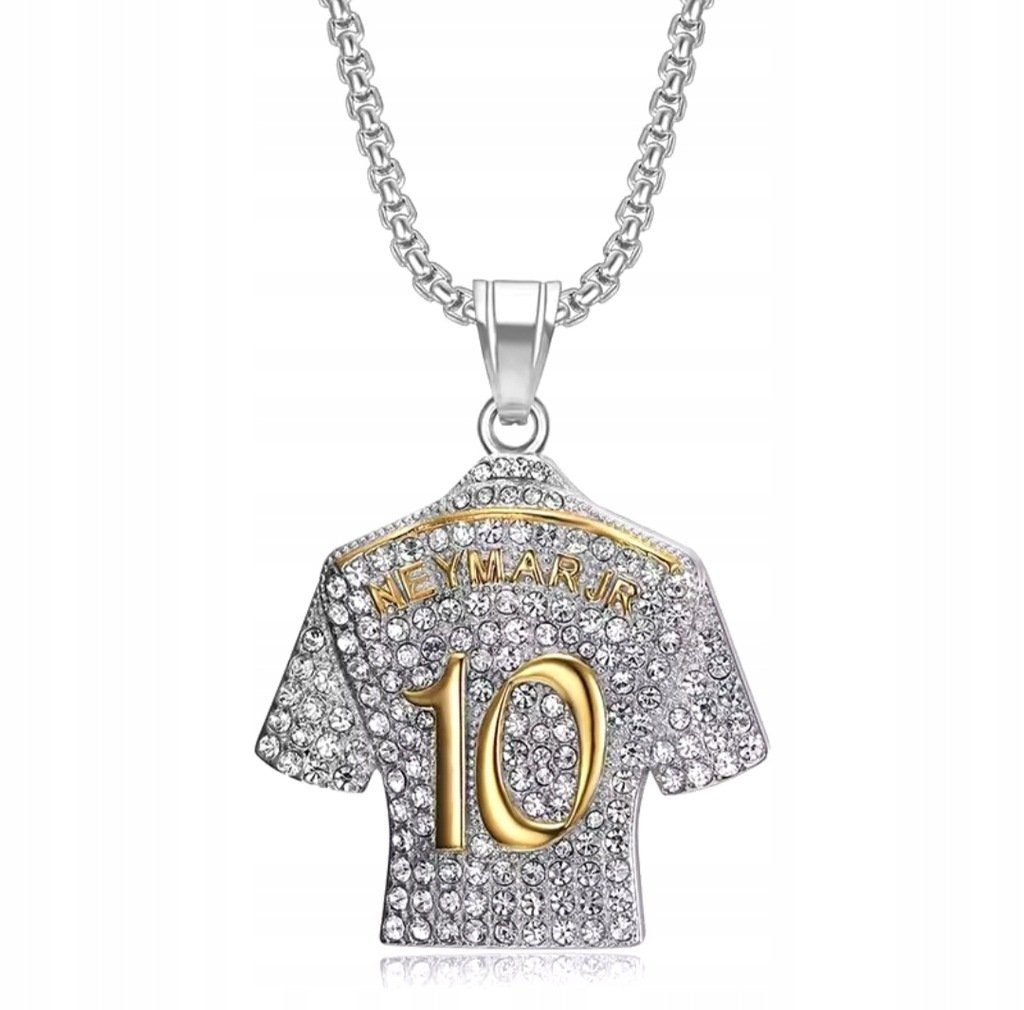 Naszyjnik wisiorek Neymar JR koszulka prezent