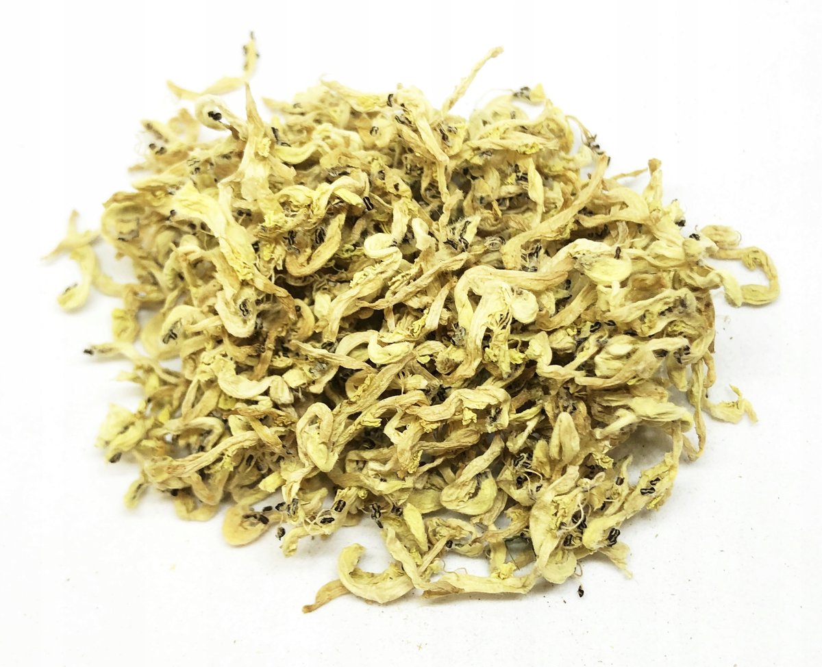 KWIAT JASNOTY BIAŁEJ CAŁY 25 G 100% NATURALNY