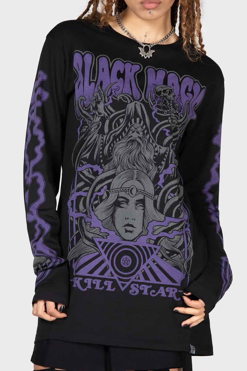 longsleeve unisex KILLSTAR - BLAC MAGICK -L