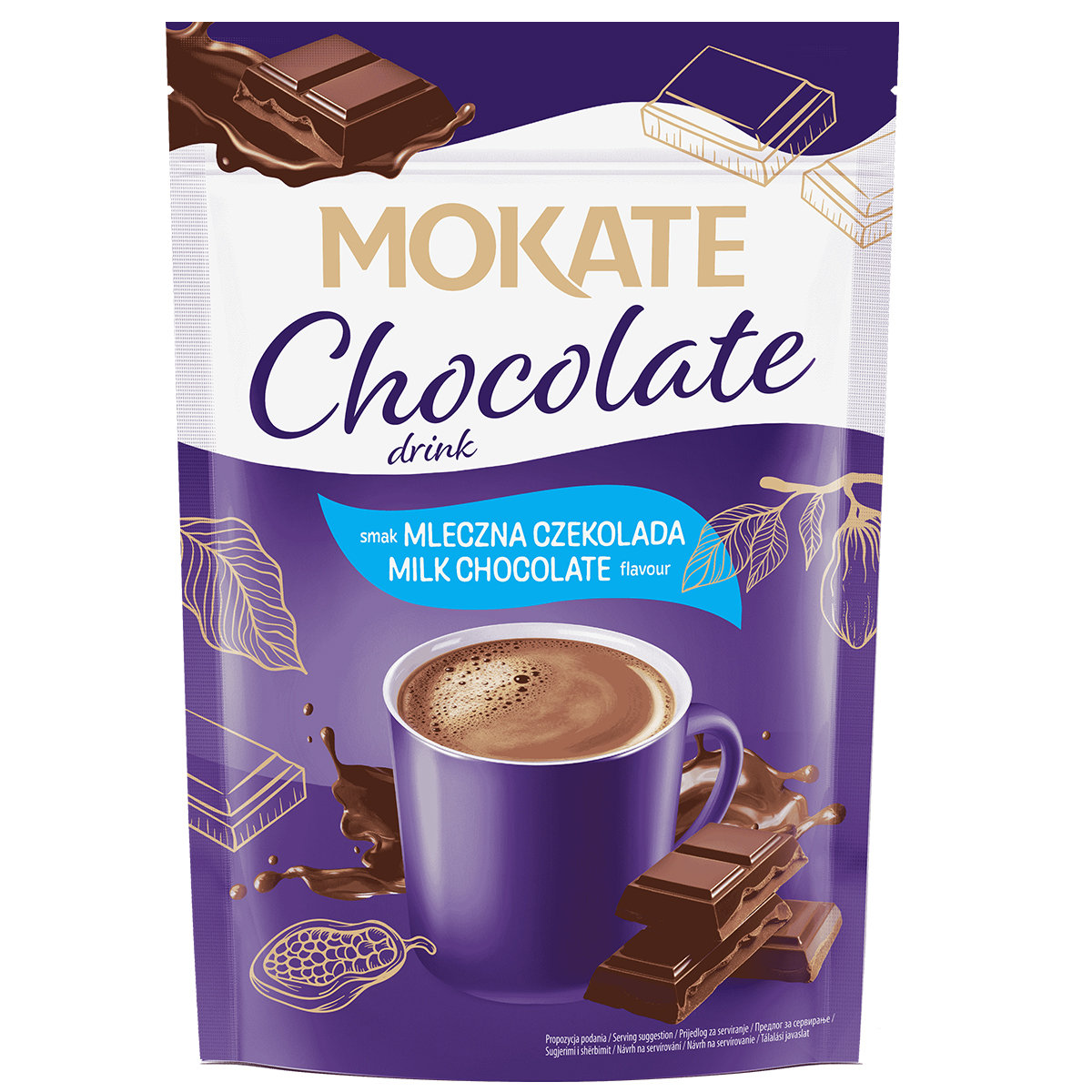 Świąteczny Zimowy Napój Czekoladowy Czekolada Mleczna Mokate 120g